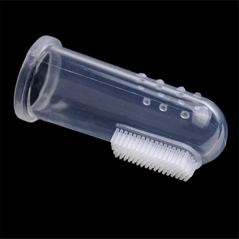 Nestora GentleBite – Super Soft Finger Toothbrush for Dogs & Cats | Tartar & Breath Care Tool