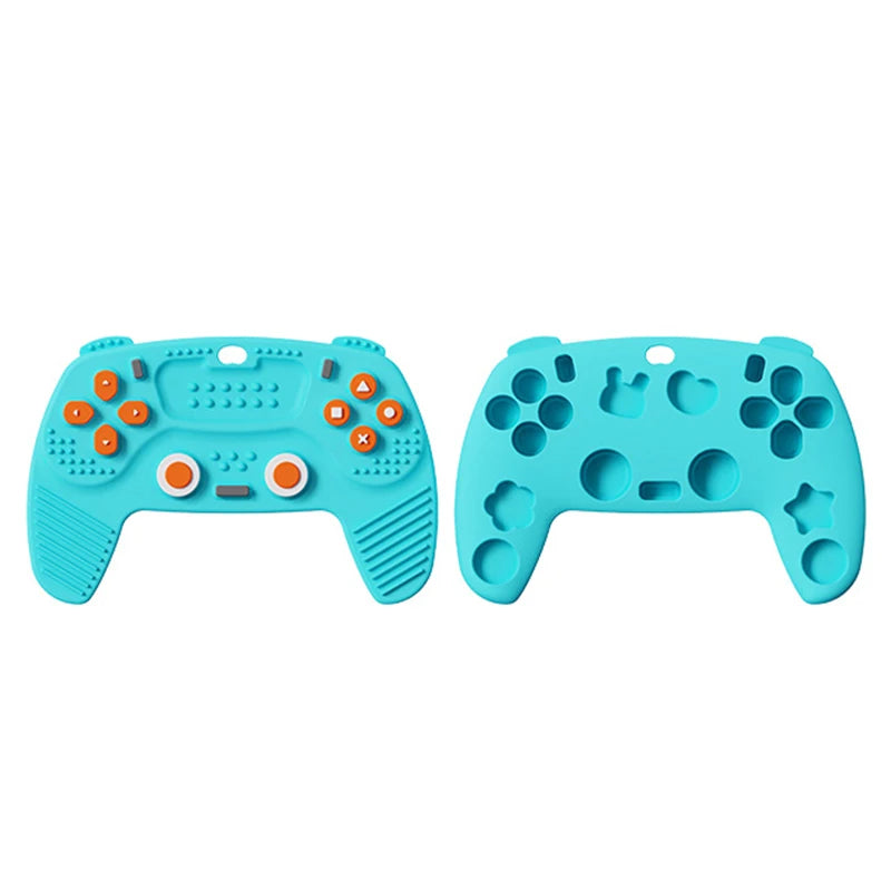 Nestora ChewPlay – Silicone Teething Toy | Game Controller Design for Infants
