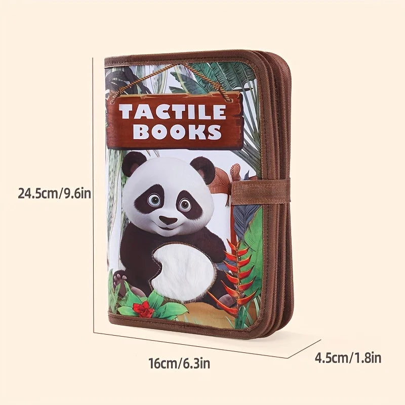Nestora TouchTales – Sensory Baby Book | Early Learning & Tactile Exploration for Infants