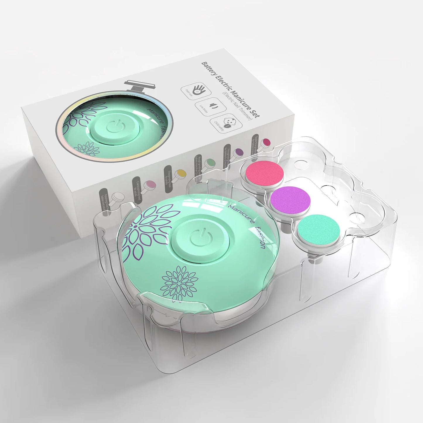 Nestora TrimTots – Electric Baby Nail Trimmer | Safe, Gentle Grooming for Newborns & Toddlers