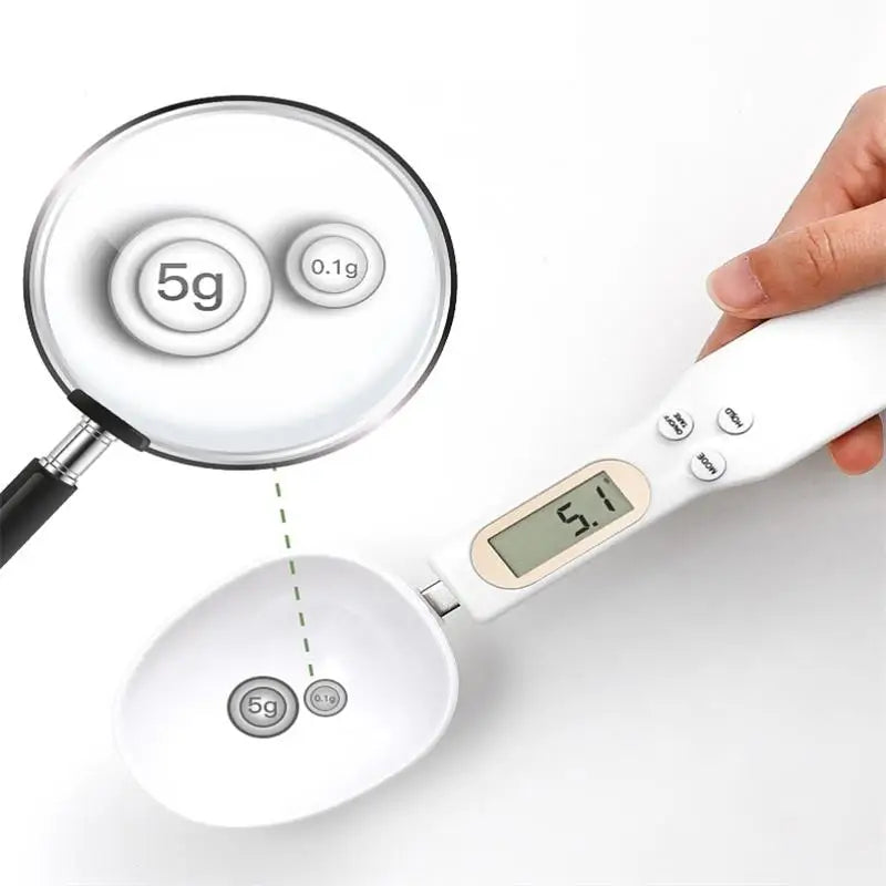 Nestora SpoonScale Pro – Digital Measuring Spoon | LCD Kitchen Scale for Precision Cooking