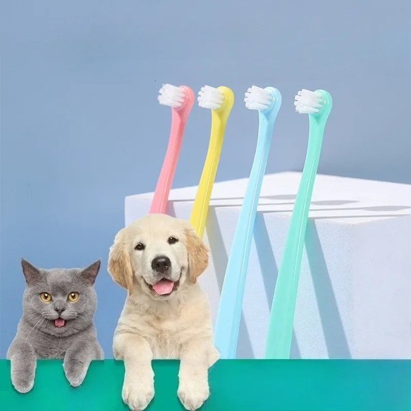 Nestora SmileCare – Small Head Dog Toothbrush | Gentle Oral Hygiene Tool for Pets