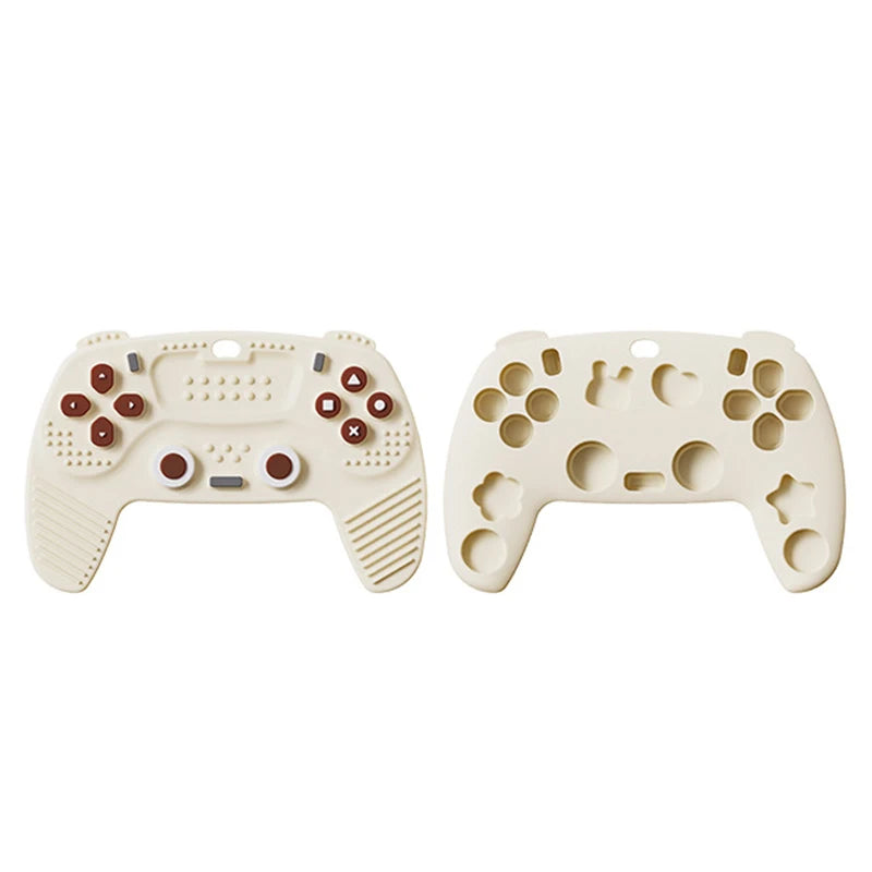 Nestora ChewPlay – Silicone Teething Toy | Game Controller Design for Infants
