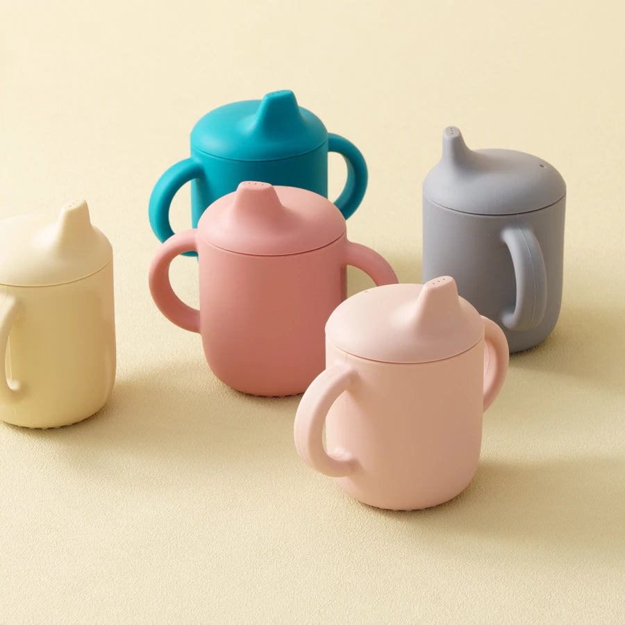 Nestora SipBloom – Baby Silicone Learning Cup | BPA-Free, Portable Drinking Cup for Infants