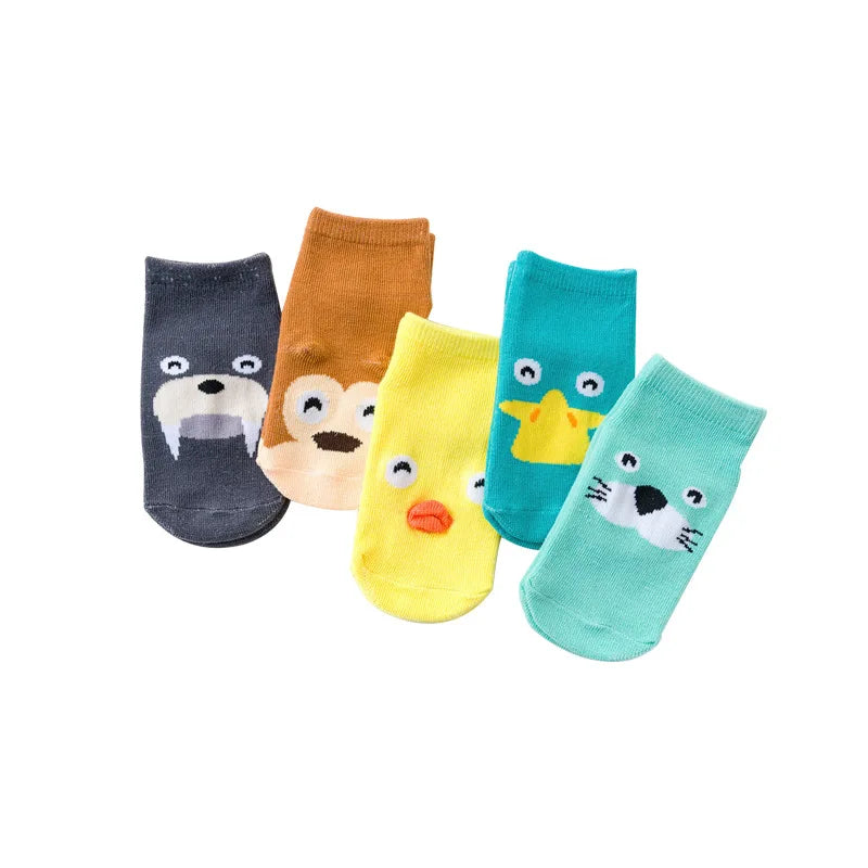 Baby Socks Newborn Cartoon Animal Baby Thick Warm Socks Non Slip 0 3 Months 6 Months Baby Girls Boys Floor Kids Socks