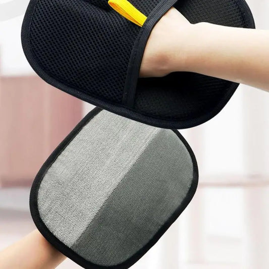 Nestora DualTouch – Double-Sided Grooming Glove | Deshedding & Massaging Brush for Dogs & Cats