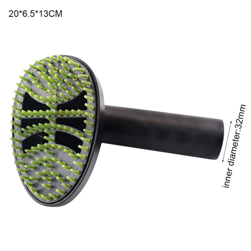 Nestora VacuBrush – Grooming Brush with Vacuum Cleaner Adapter for Pets