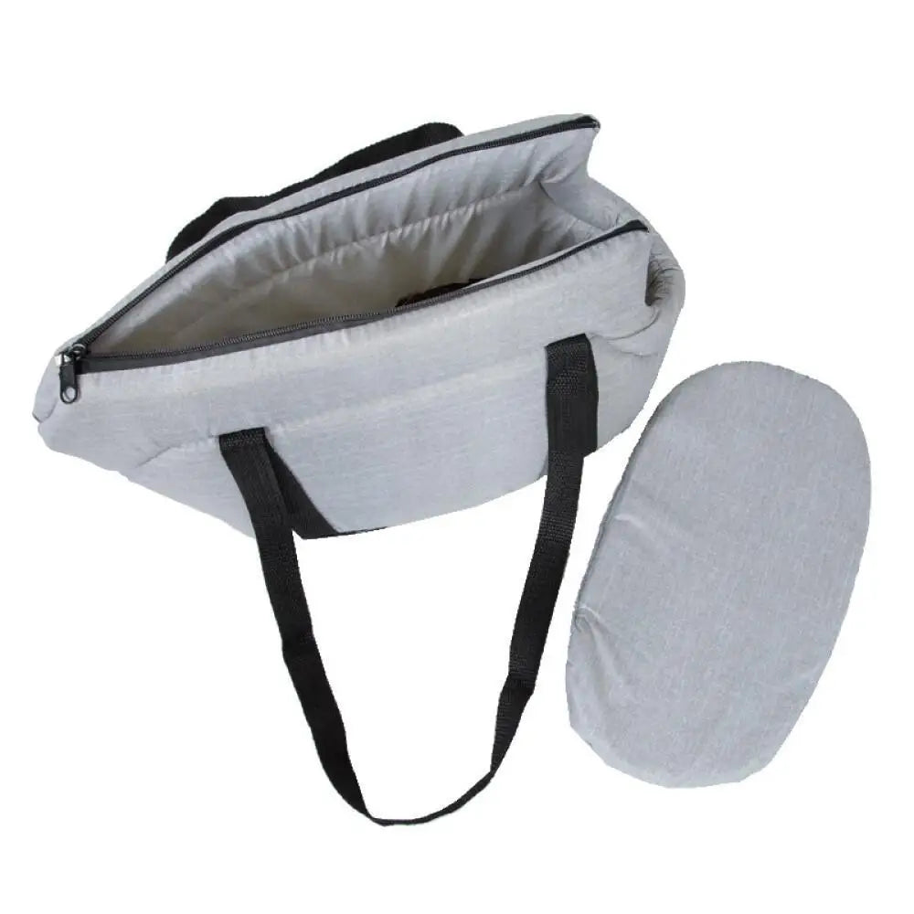 Nestora TravelNest – One-Shoulder Pet Carrier Backpack | Portable Messenger Bag for Cats & Small Dogs