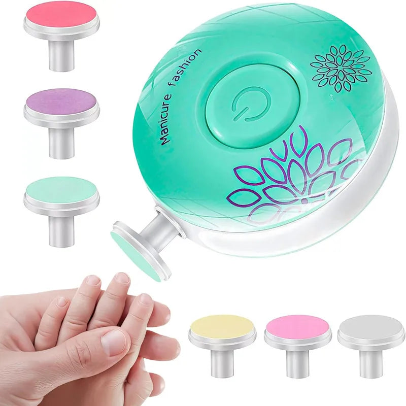 Nestora TrimTots – Electric Baby Nail Trimmer | Safe, Gentle Grooming for Newborns & Toddlers