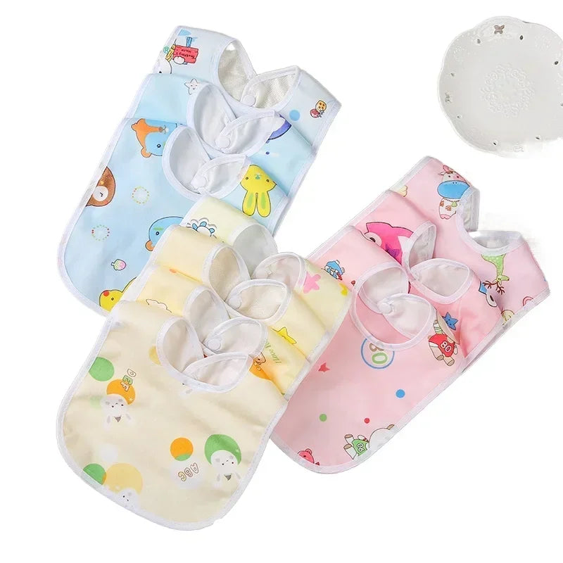 Nestora BibBuddy – Waterproof Baby Bibs | Soft & Absorbent Feeding Protection