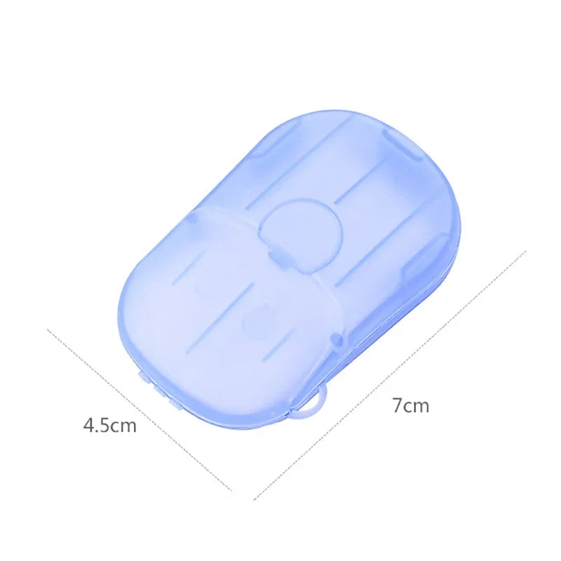 Nestora SoapLeaf – Portable Soap Slices | 60-Pack for Travel & Daily Hygiene