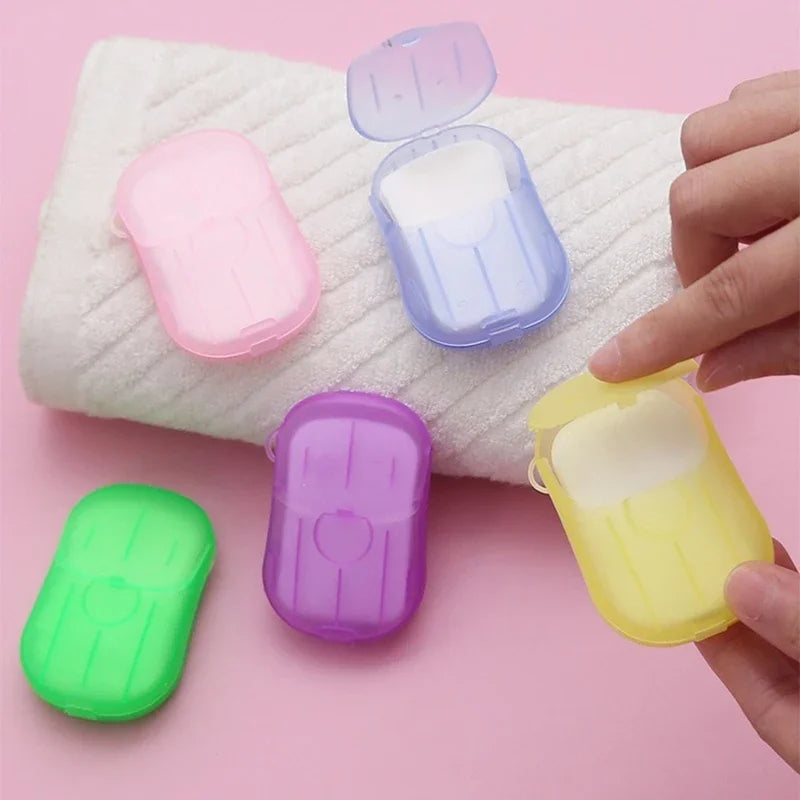 Nestora SoapLeaf – Portable Soap Slices | 60-Pack for Travel & Daily Hygiene