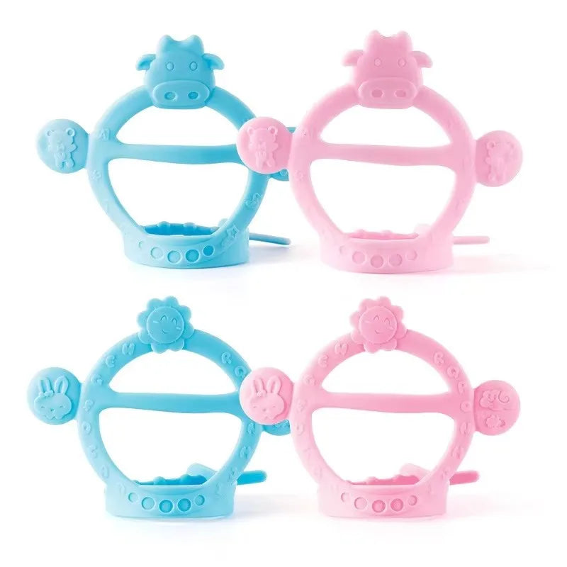 Nestora ChewGuard – Silicone Teething Glove | Anti-Bite Hand Teether for Infants