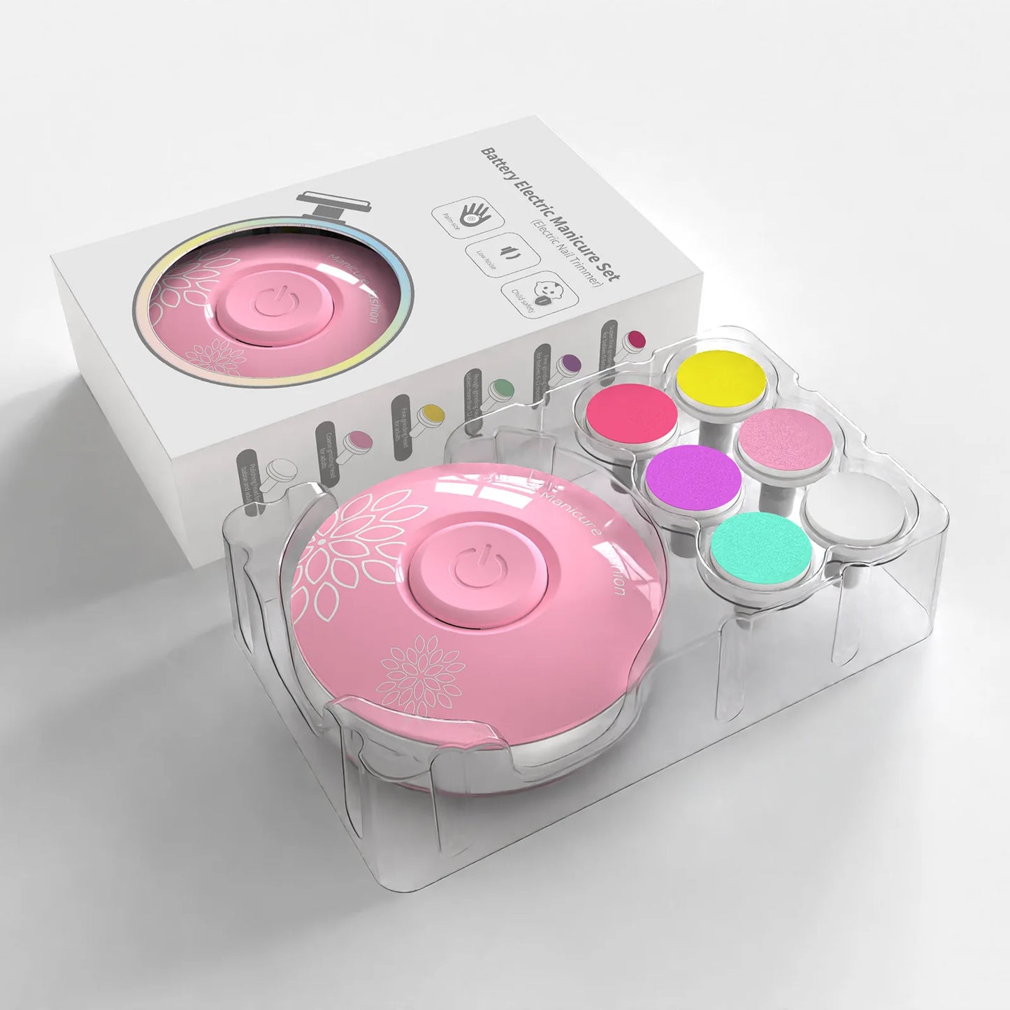 Nestora TrimTots – Electric Baby Nail Trimmer | Safe, Gentle Grooming for Newborns & Toddlers