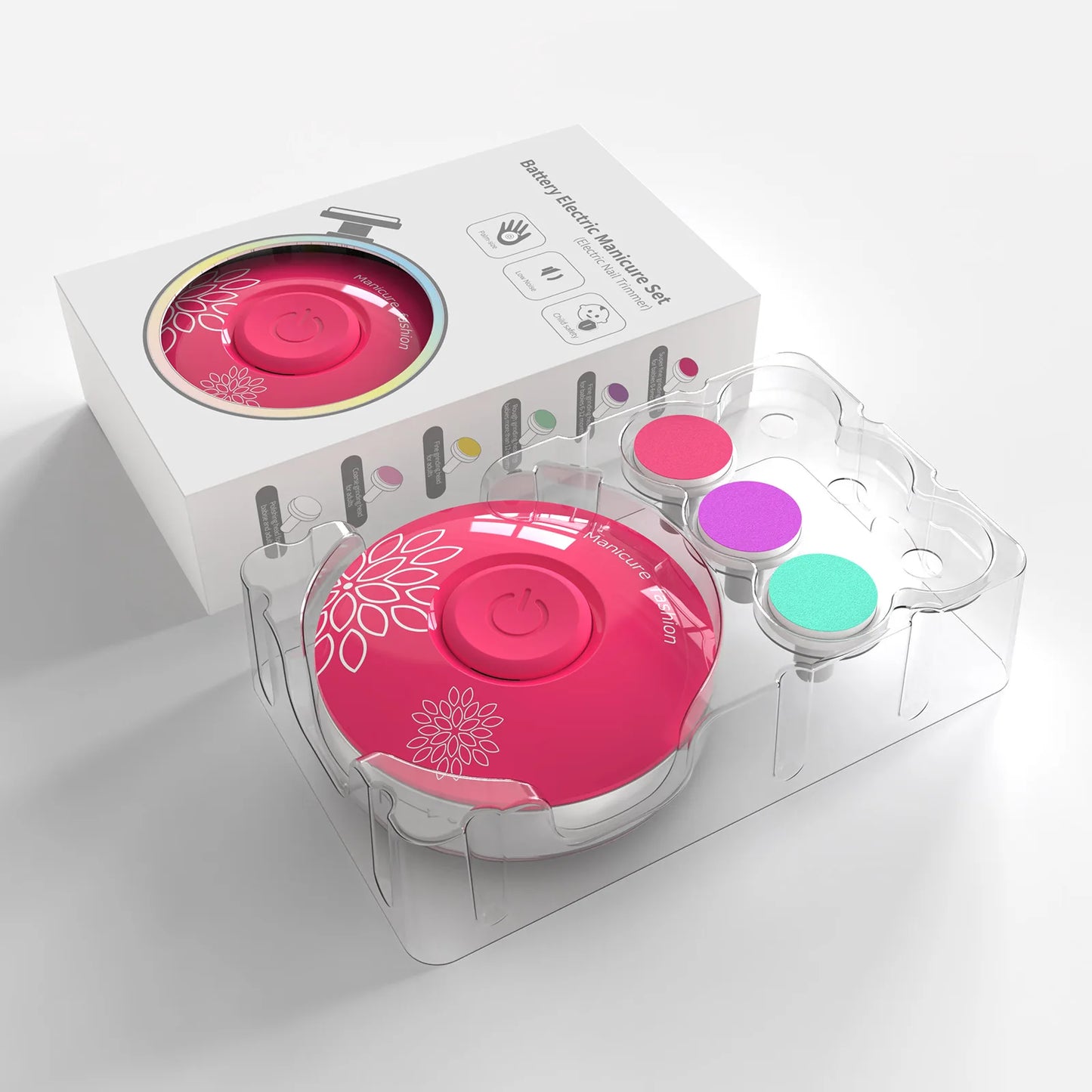 Nestora TrimTots – Electric Baby Nail Trimmer | Safe, Gentle Grooming for Newborns & Toddlers