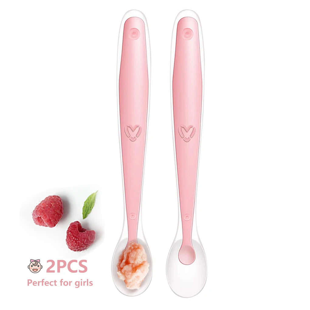 Nestora SoftStart – Silicone Training Spoon Set | Gentle Feeding for Babies & Toddlers