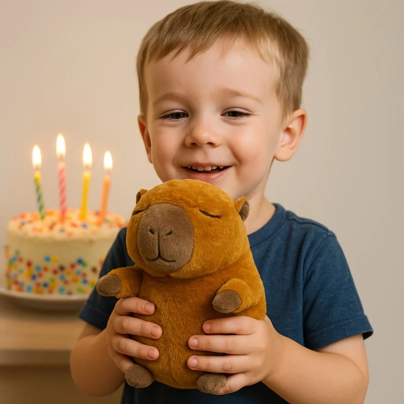 Nestora PlushBuddy – Capybara Plush Toy | Soft Stuffed Animal for Infants & Kids