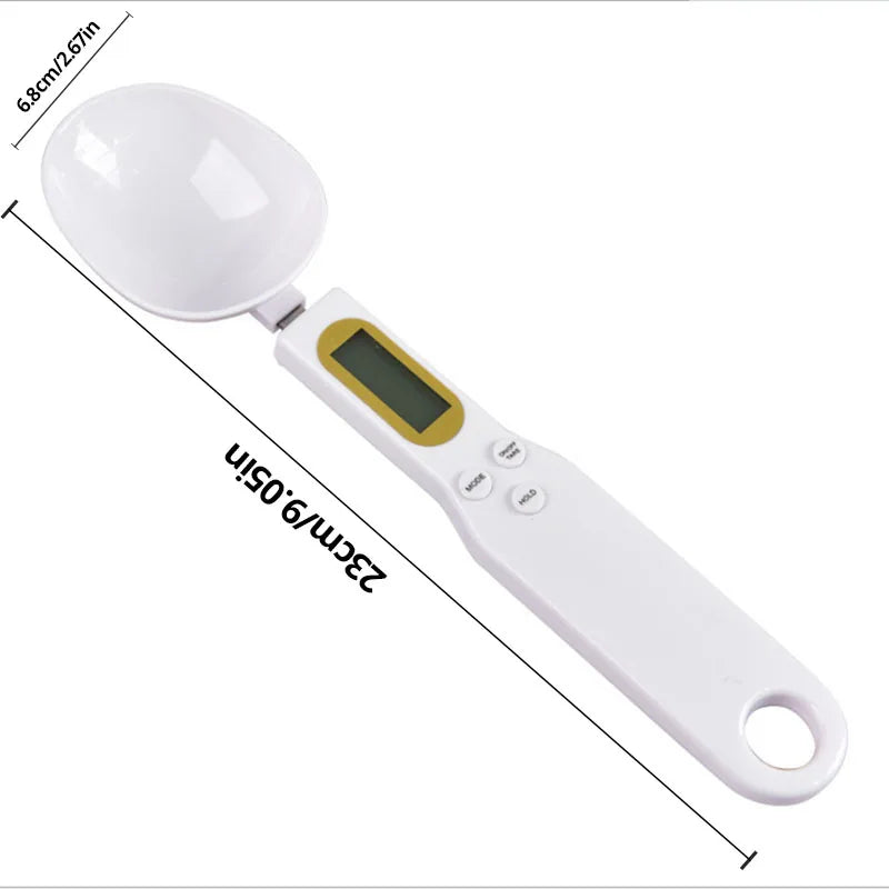 Nestora SpoonScale Pro – Digital Measuring Spoon | LCD Kitchen Scale for Precision Cooking