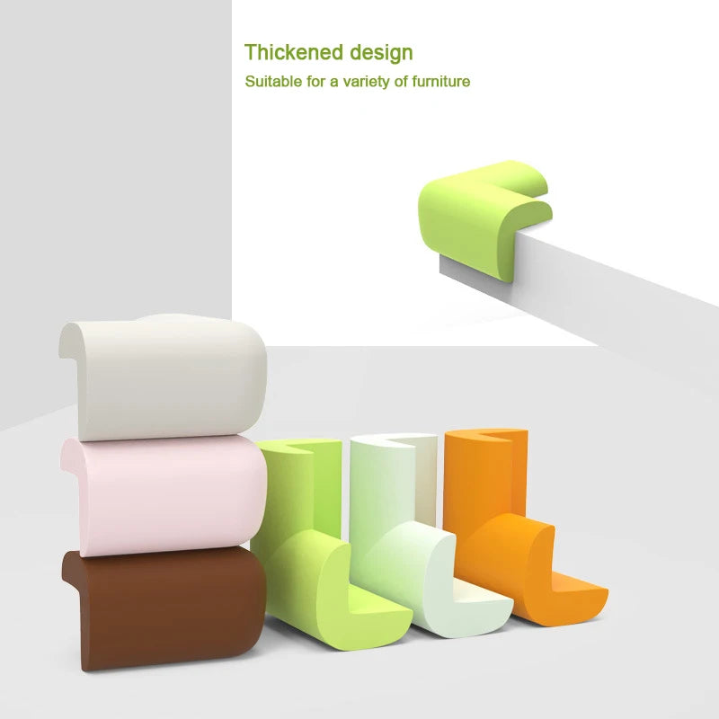 Nestora GuardPack – 10PCS Baby Corner Protectors | Soft Safety Covers for Furniture