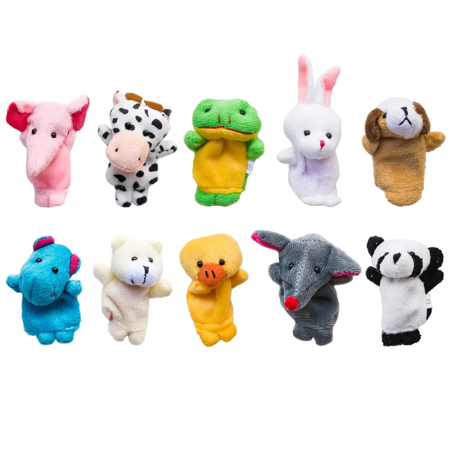 Nestora StoryPals – Baby Animal Finger Puppets | Plush Hand Toys for Family Fun
