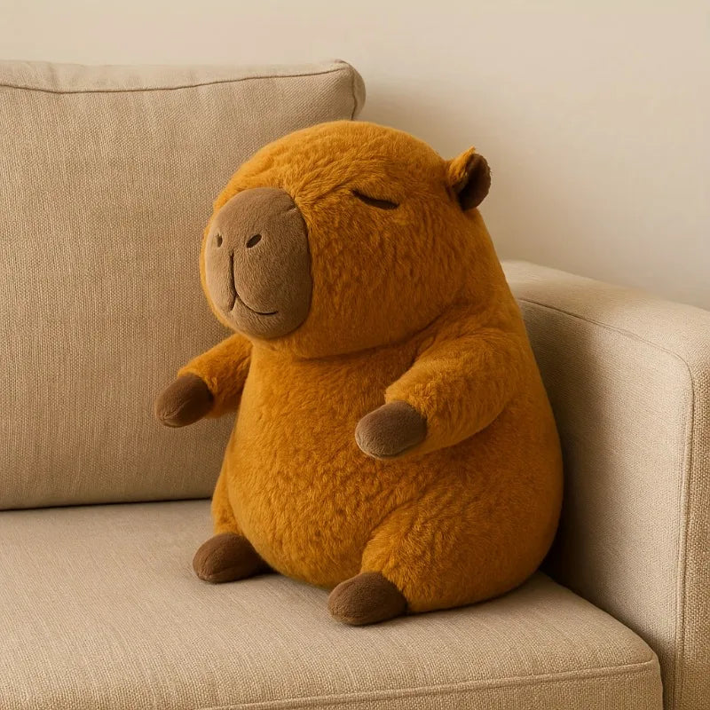Nestora PlushBuddy – Capybara Plush Toy | Soft Stuffed Animal for Infants & Kids