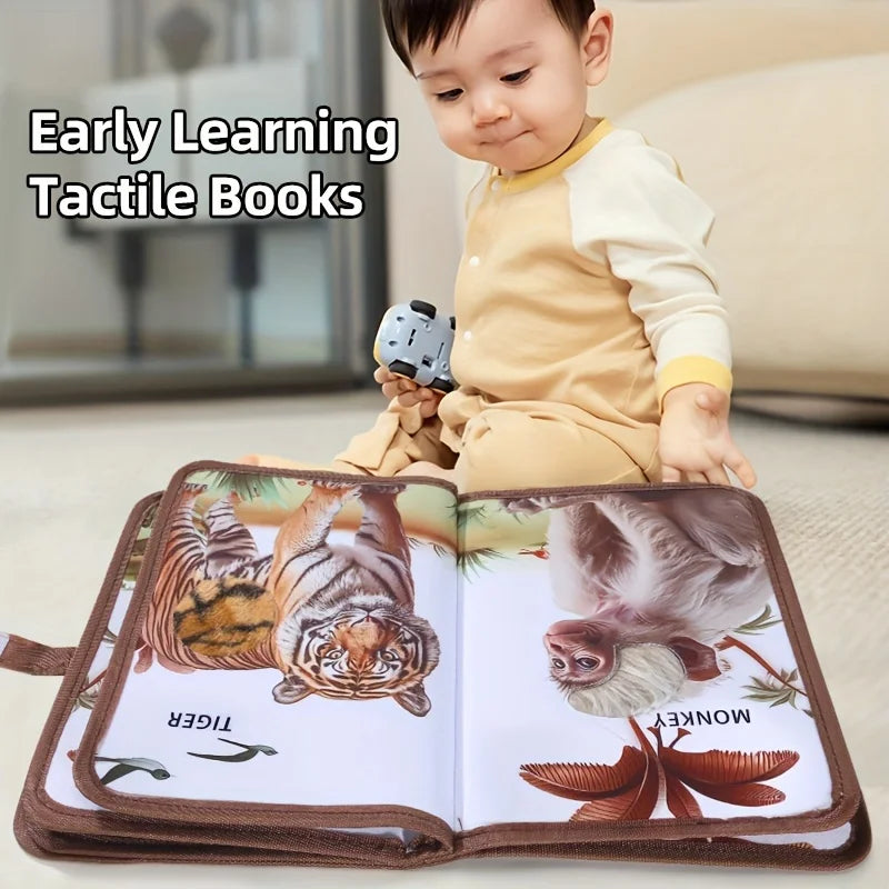 Nestora TouchTales – Sensory Baby Book | Early Learning & Tactile Exploration for Infants