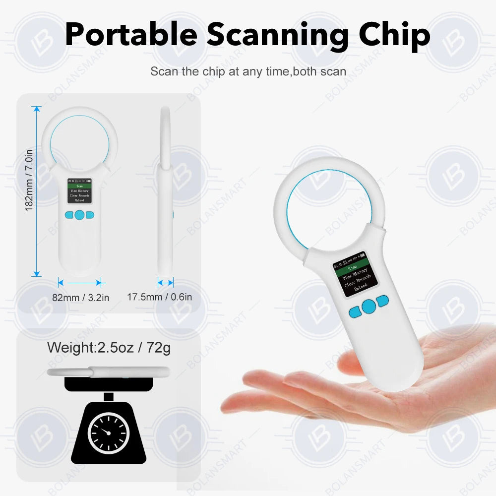 Nestora PetScan Pro – USB RFID Microchip Reader for Dogs & Cats