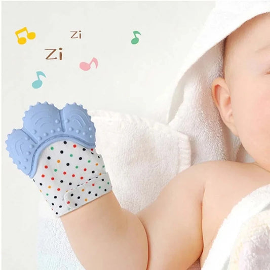 Nestora ChewGuard – Silicone Teething Glove | Anti-Bite Hand Teether for Infants