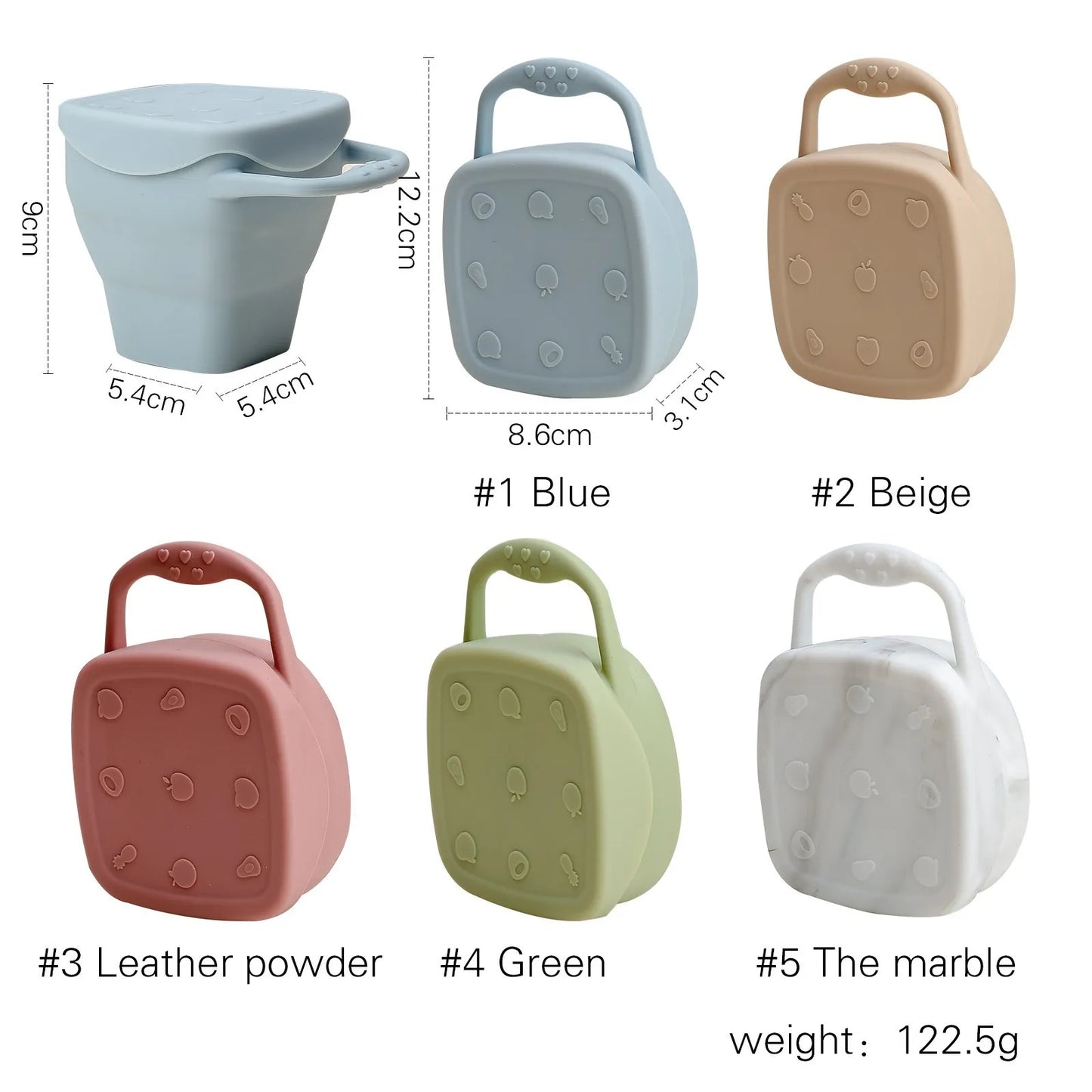Nestora BiteBloom – Silicone Suction Plate & Snack Cup Set | BPA-Free Feeding Kit for Toddlers