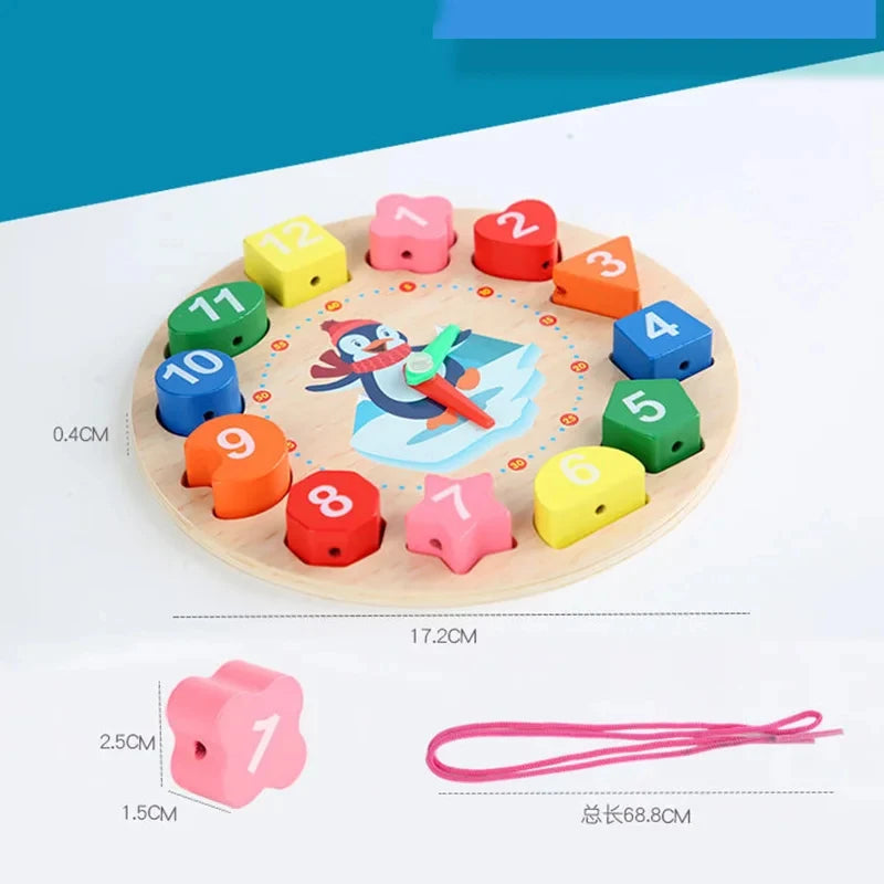 Nestora ShapePlay – Montessori Wooden Toy | Early Learning for Ages 1–3