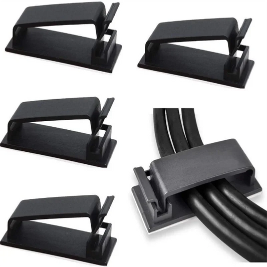 Nestora WireSnap – Cable Fixing Clip | Desk & Chassis Organizer Buckle
