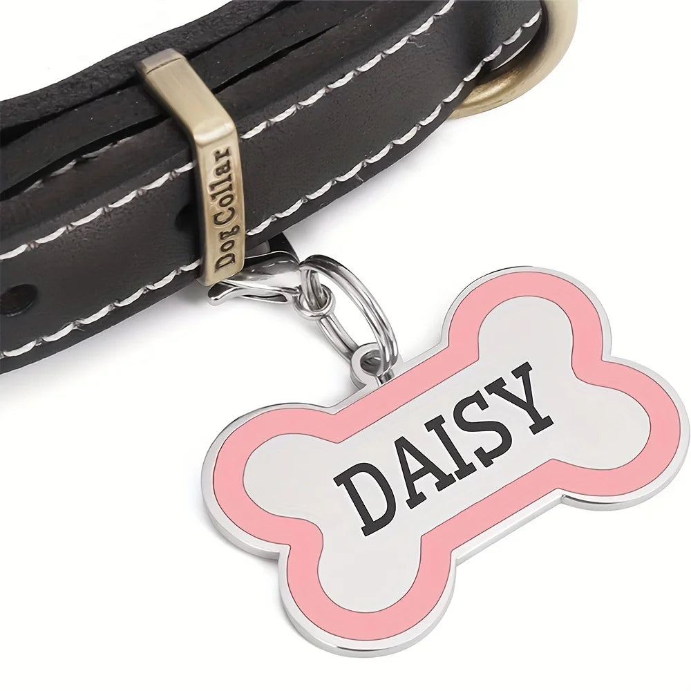 Nestora Identity Tag – Personalized Slide-On ID for Dogs & Cats