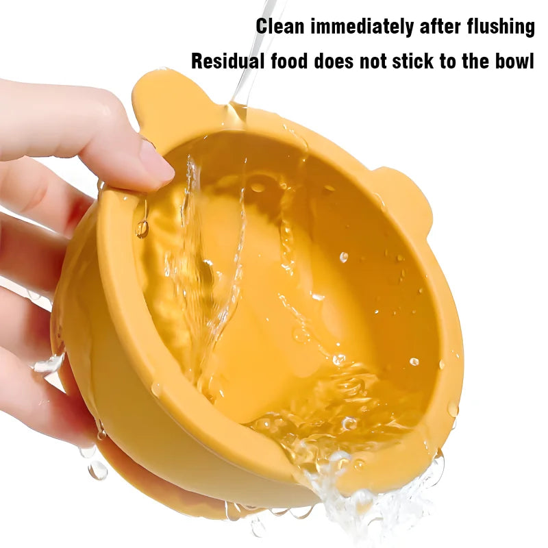 Nestora SpoonBloom – Silicone Suction Bowl | BPA-Free Feeding Dish for Toddlers