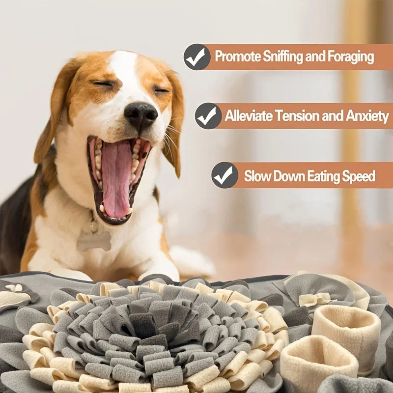 Nestora SniffPlay Mat – Interactive Slow Feeder for Dogs