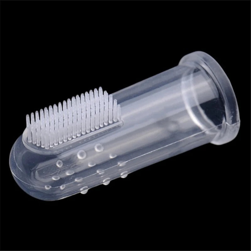 Nestora GentleBite – Super Soft Finger Toothbrush for Dogs & Cats | Tartar & Breath Care Tool