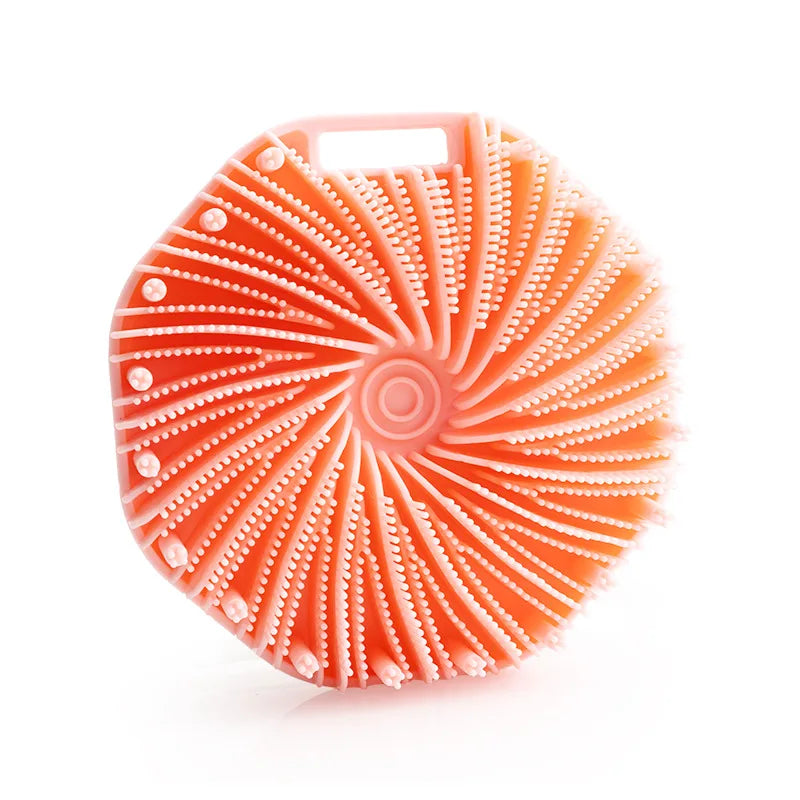 Nestora SkinSweep – Silicone Body Scrubber | Hygienic Shower Brush for Daily Cleansing
