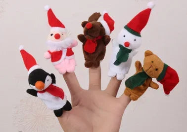Nestora StoryPals – Baby Animal Finger Puppets | Plush Hand Toys for Family Fun