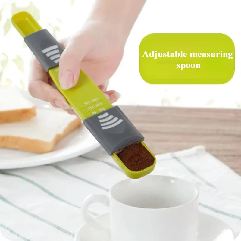 Nestora SpoonScale – Adjustable Measuring Spoon | 8-in-1 Kitchen Tool