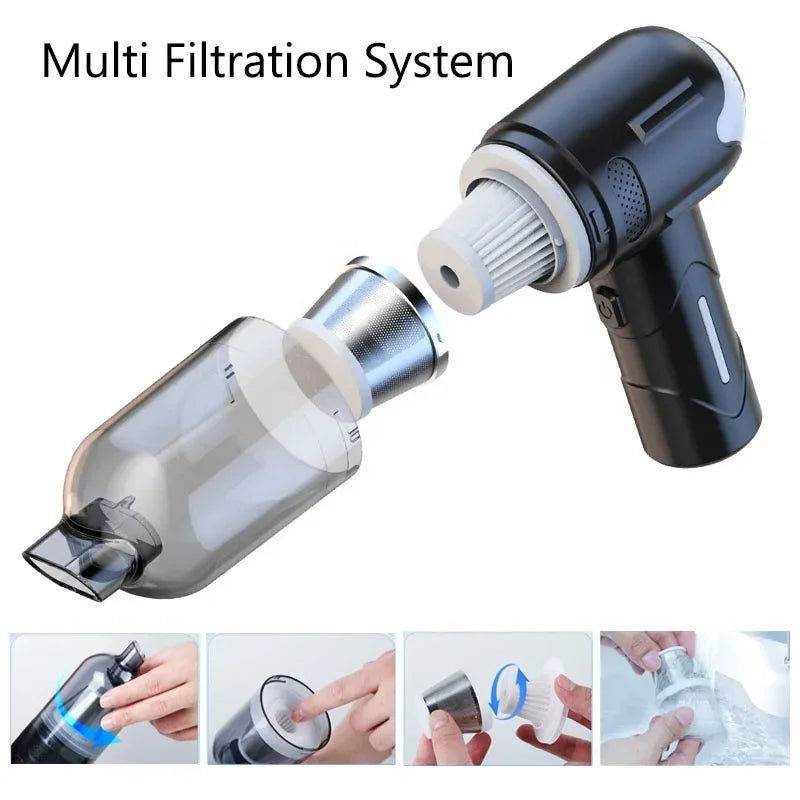 Nestora PowerGroom 39000 – Wireless Vacuum Groomer for Pets