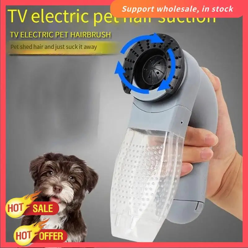 Nestora GroomMate Pro – Electric Pet Hair Vacuum & Massage Tool