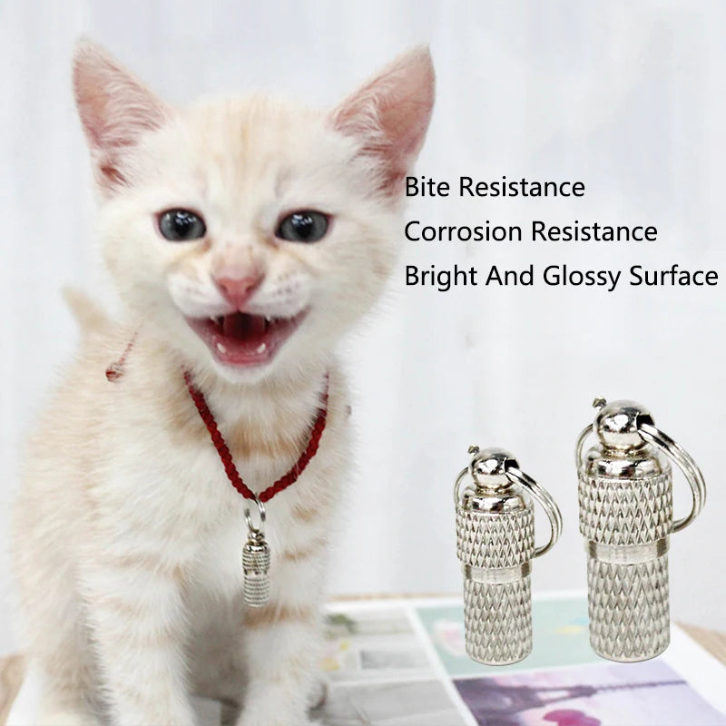 Nestora SteelSafe Tag – Engraved Pet ID for Dogs & Cats