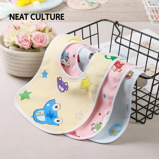 Nestora BibBuddy – Waterproof Baby Bibs | Soft & Absorbent Feeding Protection