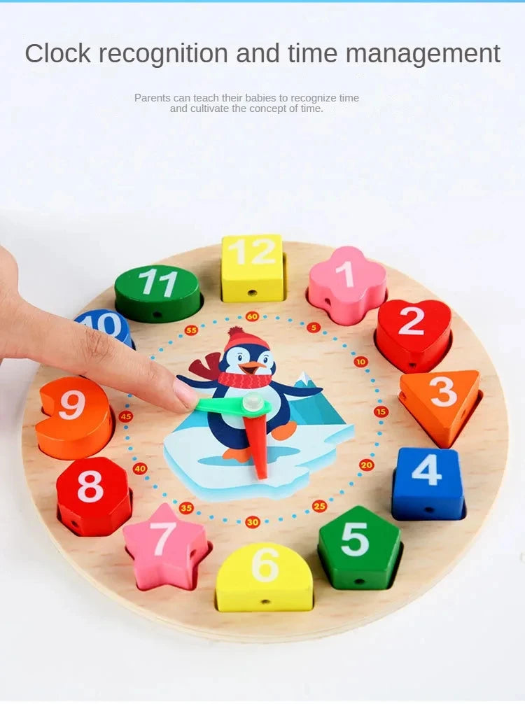 Nestora ShapePlay – Montessori Wooden Toy | Early Learning for Ages 1–3