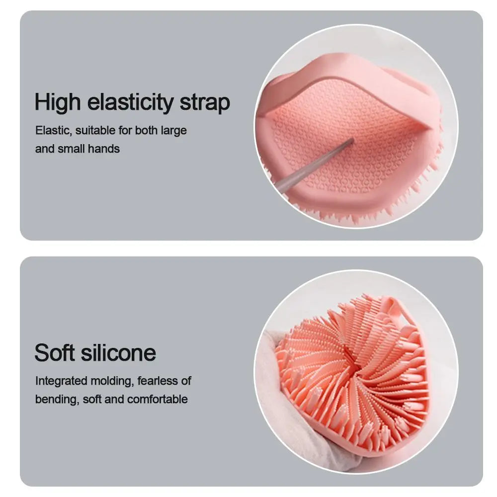 Nestora SkinSweep – Silicone Body Scrubber | Hygienic Shower Brush for Daily Cleansing