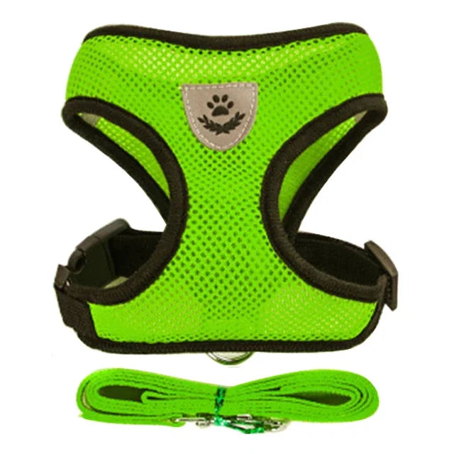 Nestora PurrStride – Escape-Proof Cat Harness Vest with Leash | Breathable & Adjustable