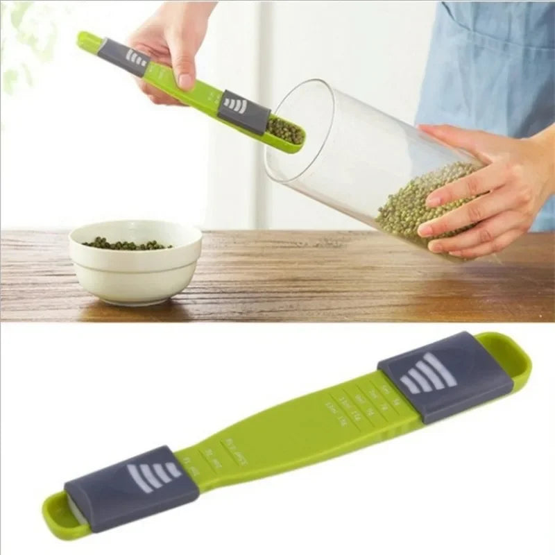 Nestora SpoonScale – Adjustable Measuring Spoon | 8-in-1 Kitchen Tool