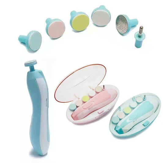 Nestora TrimNest Pro – Electric Baby Nail Trimmer | Safe, Silent Grooming for Newborns & Toddlers