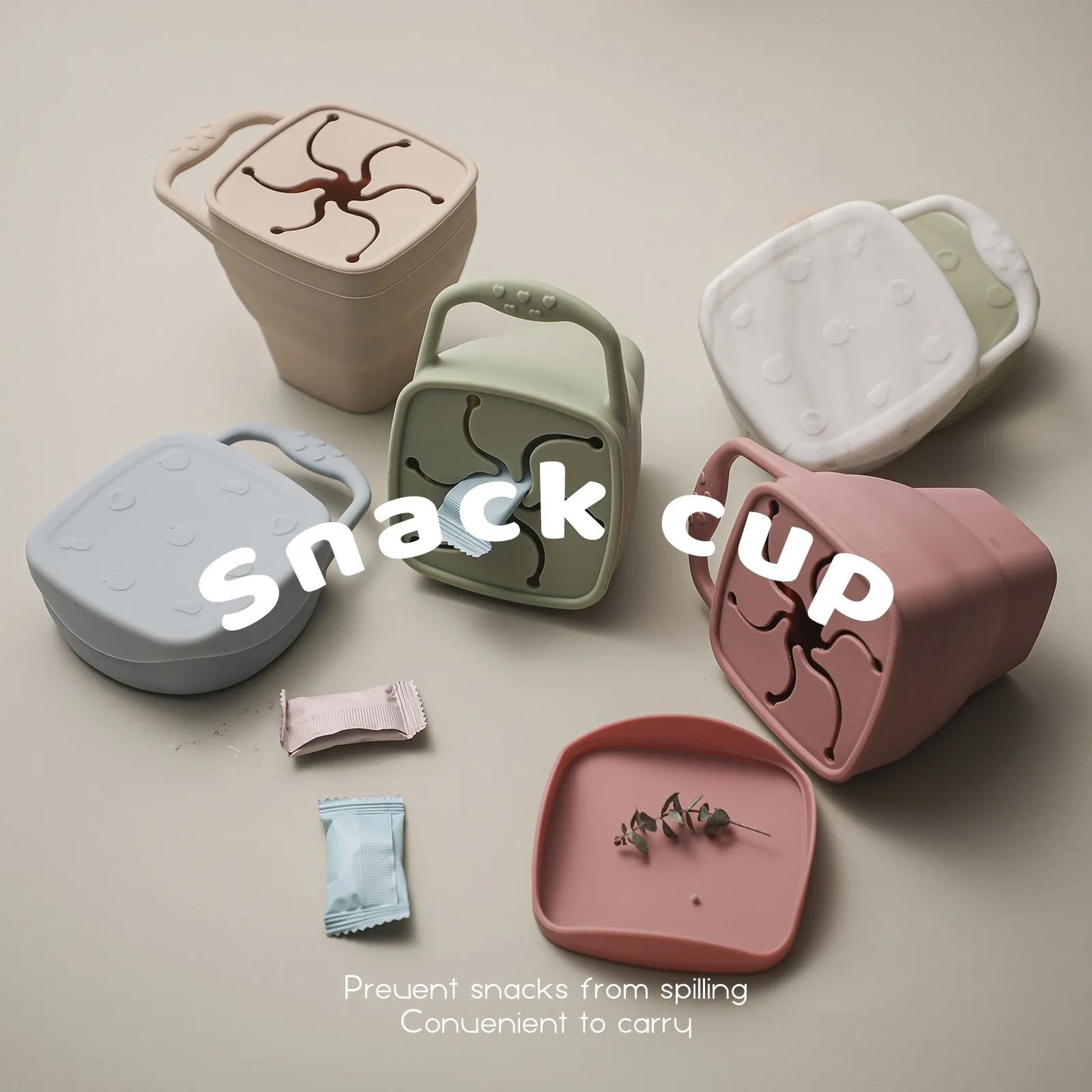 Nestora BiteBloom – Silicone Suction Plate & Snack Cup Set | BPA-Free Feeding Kit for Toddlers