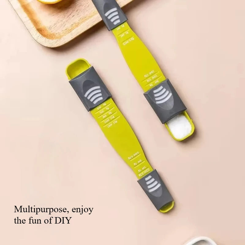 Nestora SpoonScale – Adjustable Measuring Spoon | 8-in-1 Kitchen Tool