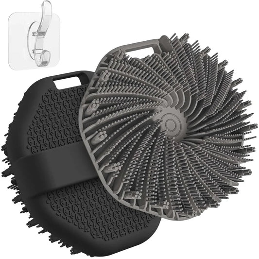 Nestora SkinSweep – Silicone Body Scrubber | Hygienic Shower Brush for Daily Cleansing